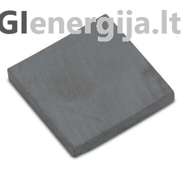 20x20x3 Y35 Block-shaped ferrite magnet