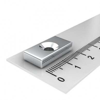 20x10xd8/4x4 N42 Neodymium magnet countersunk