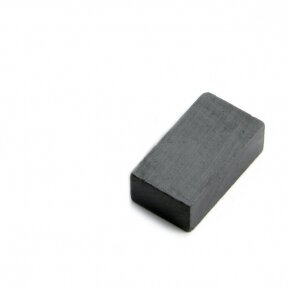 25x10x5 F30 Block-shaped ferrite magnet