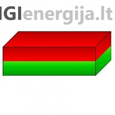 25x10x10 Y35 Block-shaped ferrite magnet 1