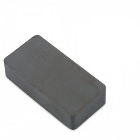 40x20x10 F30 Block-shaped ferrite magnet