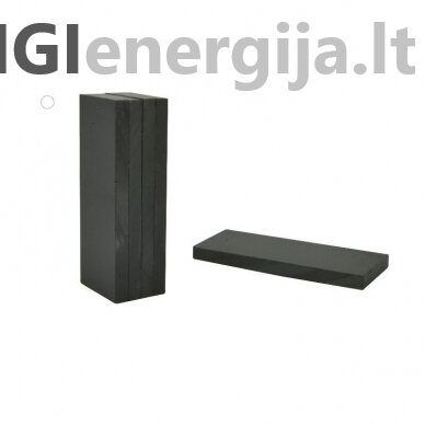 40x15x3 F30 Block-shaped ferrite magnet