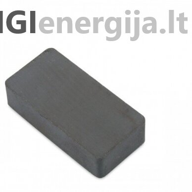 40x20x10 F30 Block-shaped ferrite magnet