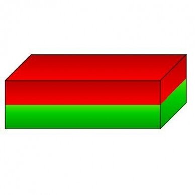 40x20x10 Y35 Block-shaped ferrite magnet 1