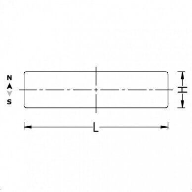 40x20x20 F30 Ферритовый магнит блочной формы 2