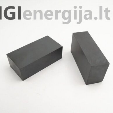 50x25x15 Y35 Bloko formos ferito magnetas