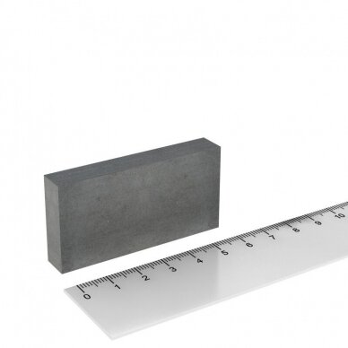 60x40x15 F30 Ferrite Block-shaped magnet