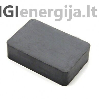 75x50x20 Block-shaped ferrite magnet