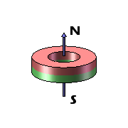 D11xd2.7x4.5 F30 Žiedo formos magnetas 1