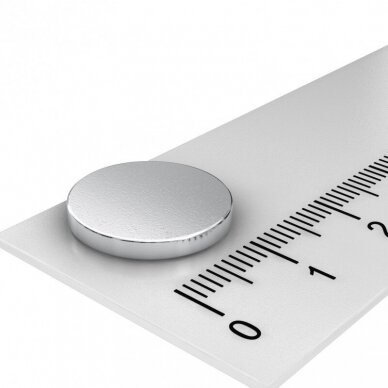 D15x1 N42 Neodymium disc magnet