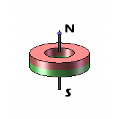 D15XD4.55X8 N42 Неодимовый магнит 1