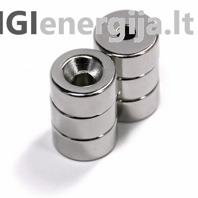 D15xd8/4.5x10 N42 Neodymium magnet Countersunk