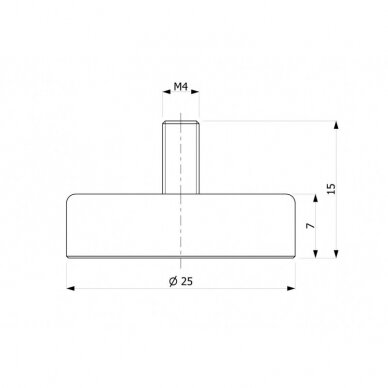 D25X7XM4 OUT X 15 magnet holder 1