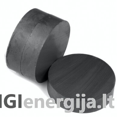 D60x15 Y35 Disc-shaped ferrite magnet