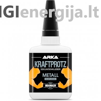 Klijai ARKA  Metal Super Glue Extra Strong 50 g.