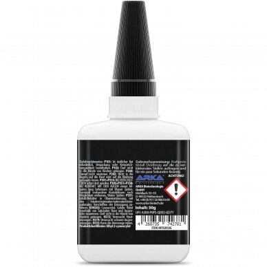 Клей ARKA Metal Super Glue Extra Strong 50 г. 5