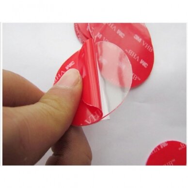 Round 3M Double Sided Adhesive Pads D30x1 (transparent) 2