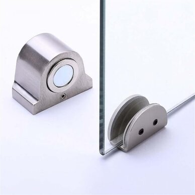 Magnetic door stop for glass doors 2