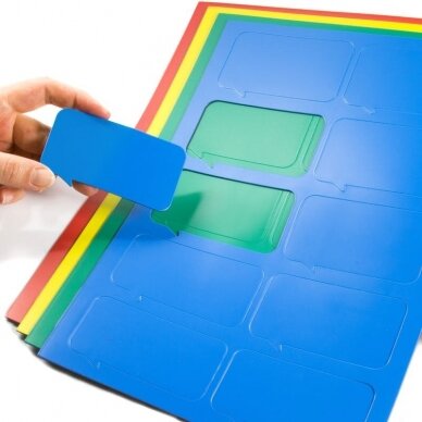 Colored magnetic film